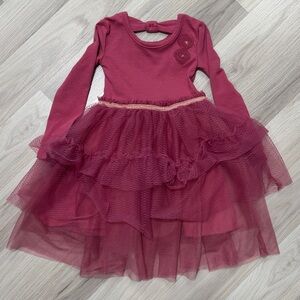 btween Vibrant Pink Toddler Dress Size 2T